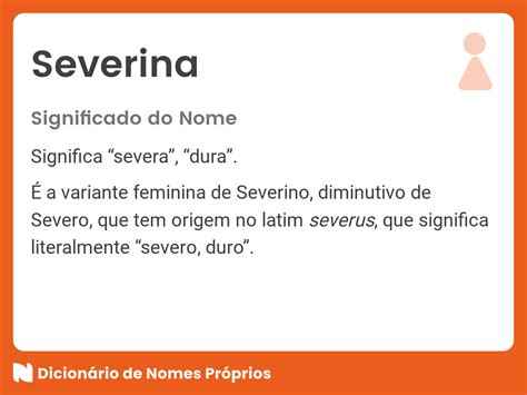 severina significado.